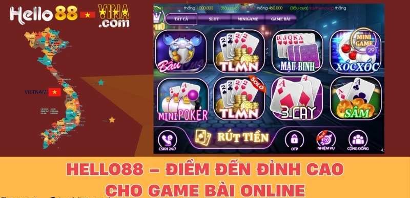 Hello88 – Điểm Đến Đỉnh Cao Cho Game Bài Online